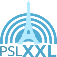 Logo PSL XXL simple blanc